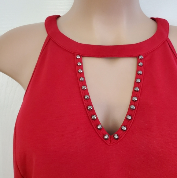 Torrid High Collar Peplum Top - Picture 4 of 12